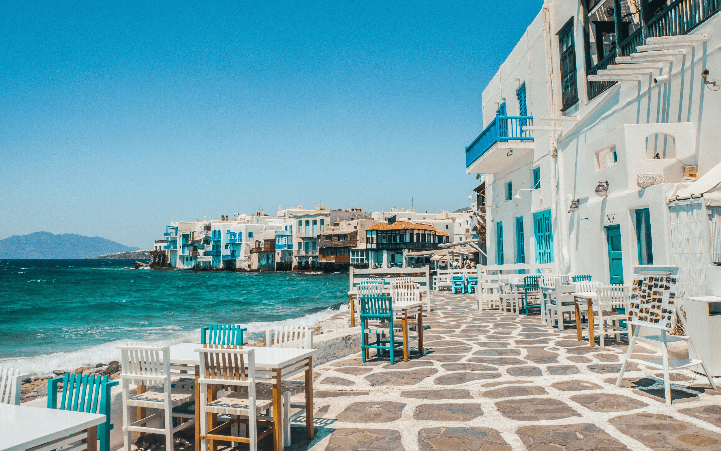 Sunsets van de Cycladen