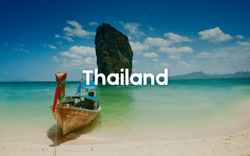 Thailand bestemmingen home
